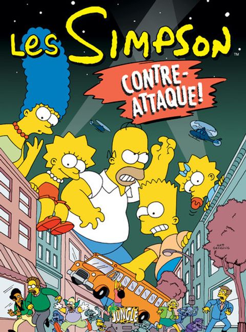 Couverture de l'album Les Simpson Contre-Attaque !