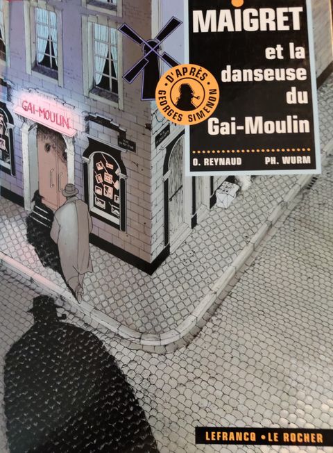 Couverture de l'album Maigret et la danseuse du Gai-Moulin