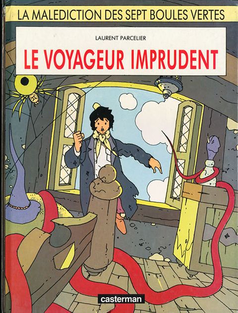 Couverture de la série La Malédiction des Sept Boules Vertes