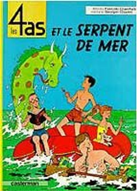 Couverture de l'album Les 4as et le Serpent de Mer