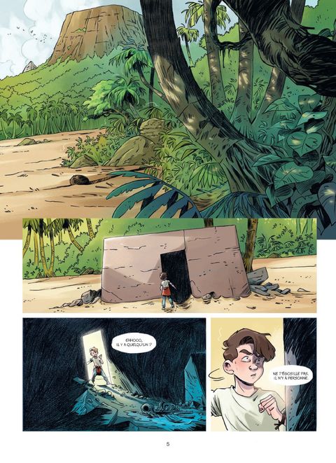 Aperçu de l'album L'île de minuit tome 1 - Le réveil de l automate