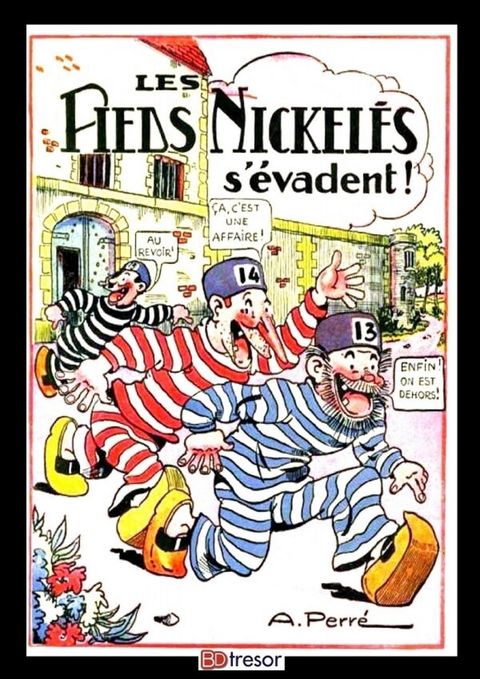 Couverture de l'album Les Pieds Nickelés s'évadent
