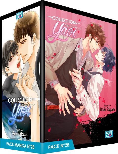 Couverture de l'album Pack Boy's Love - Pack 28 - 5 Mangas (Livres) - Yaoi