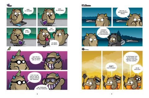 Aperçu de l'album Les Dragouilles - Complètement BD tome 1