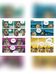 Aperçu 3 de l'album Les Dragouilles - Complètement BD tome 1