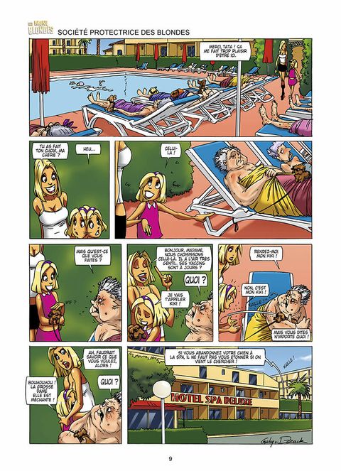 Aperçu de l'album Les Blondes tome 10 - Ça se Fête !