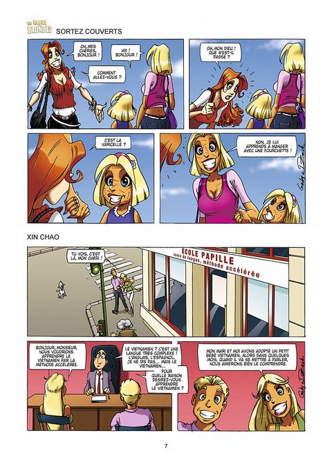 Aperçu de l'album Les Blondes tome 10 - Ça se Fête !