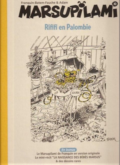Couverture de l'album Marsupilami, Tome 10 : Rififi en Palombie