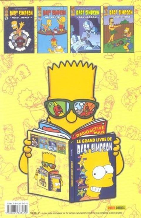 Aperçu de l'album Les Simpson Hors série - Le Grand Livre de Bart Simpson