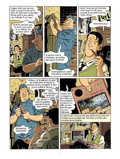 Aperçu de l'album Nestor Burma tome 15 - Nestor Burma dans l'île