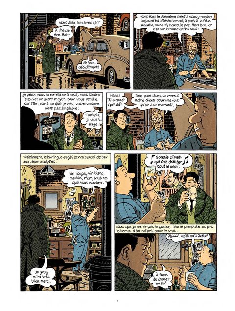 Aperçu de l'album Nestor Burma tome 15 - Nestor Burma dans l'île