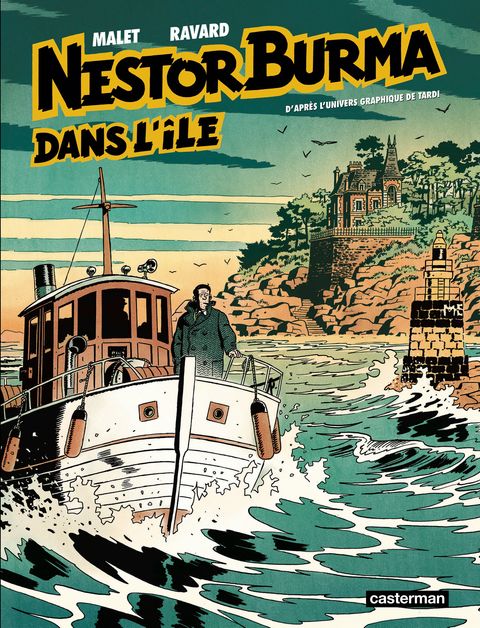 Couverture de l'album Nestor Burma dans l'île