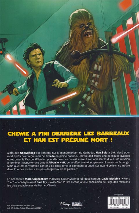 Aperçu de l'album Star Wars : Han Solo & Chewbacca tome 2 - Han Solo & Chewbacca - Mort ou vif