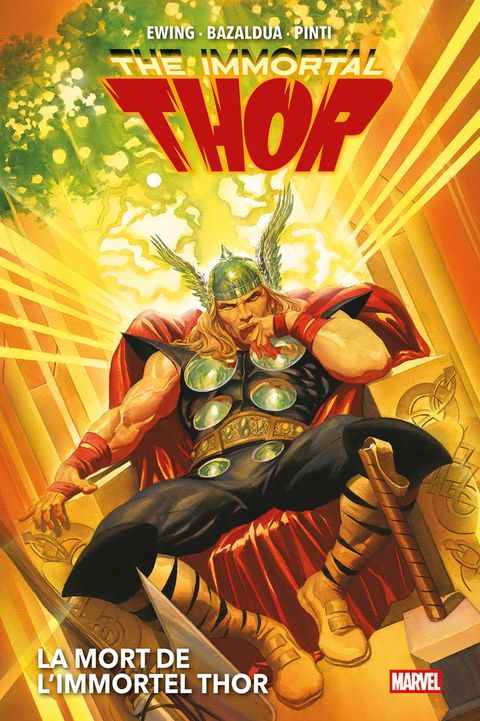 Couverture de l'album La mort de l'immortel Thor