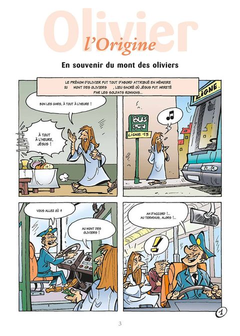 Aperçu de l'album L'Encyclopédie des Prénoms en Bd tome 5 - Olivier