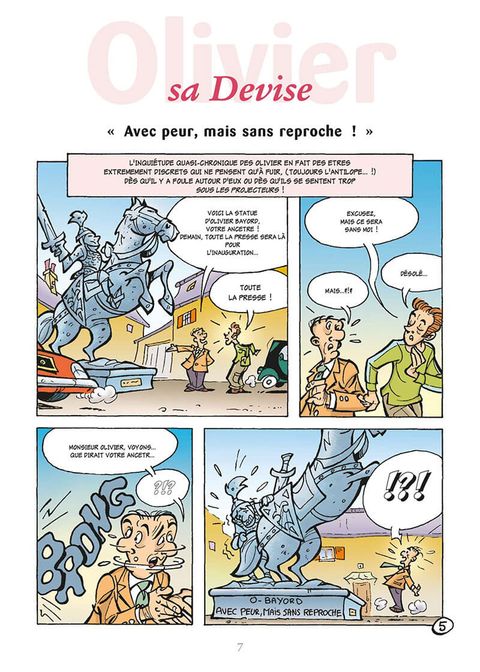Aperçu de l'album L'Encyclopédie des Prénoms en Bd tome 5 - Olivier