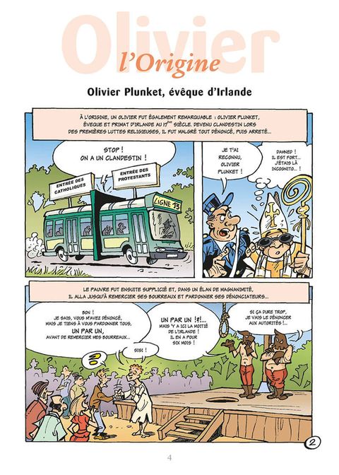 Aperçu de l'album L'Encyclopédie des Prénoms en Bd tome 5 - Olivier
