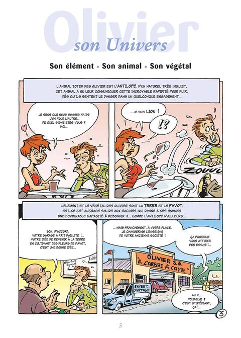Aperçu de l'album L'Encyclopédie des Prénoms en Bd tome 5 - Olivier