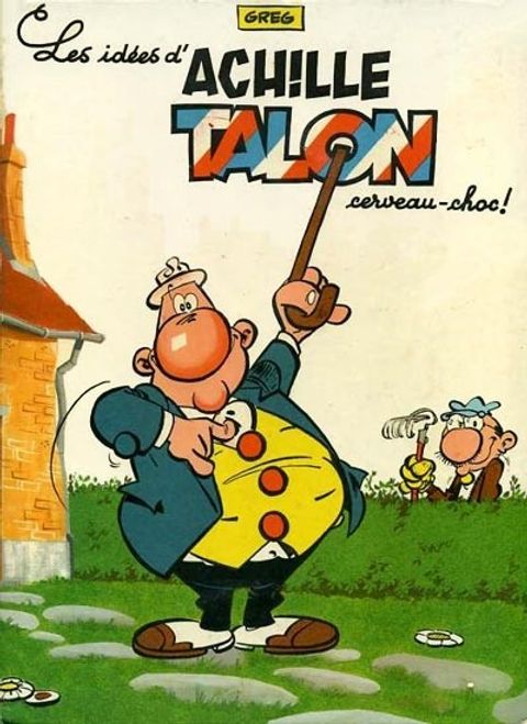 Couverture de l'album Achille Talon  Cerveau Choc