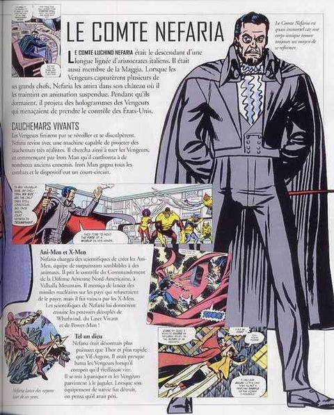 Aperçu de l'album Avengers : L'encyclopédie