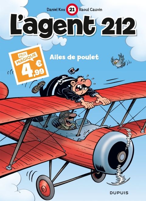 Couverture de l'album L'agent 212 - Tome 21 - Ailes de poulet / Edition spéciale (Indispensables 2024)