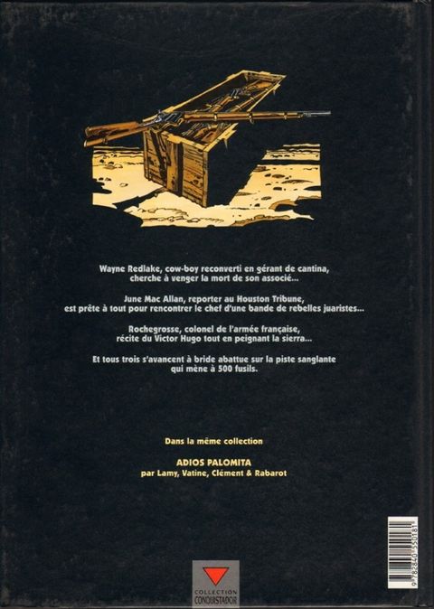 Aperçu de l'album Wayne Redlake tome 1 - 500 Fusils