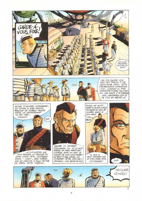 Aperçu de l'album Edward John Trelawnay tome 1 - Le Voyage de Starkos