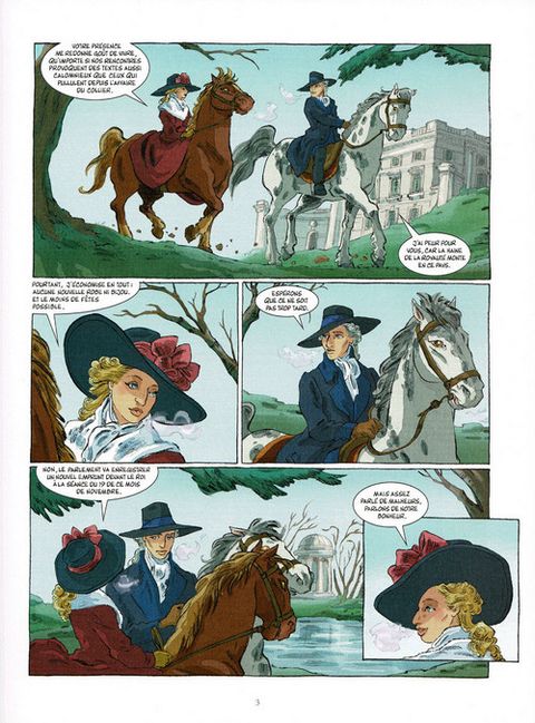 Aperçu de l'album Les grands personnages de l’histoire en bandes dessinées  tome 45 - Marie-Antoinette tome 1