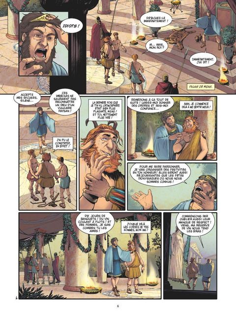 Aperçu de l'album La Sagesse des Mythes tome 15 - Les mésaventures du roi Midas 