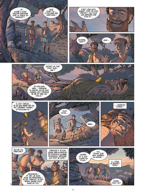 Aperçu de l'album La Sagesse des Mythes tome 15 - Les mésaventures du roi Midas 