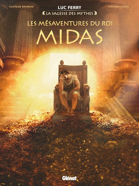 Couverture de l'album Les mésaventures du roi Midas 
