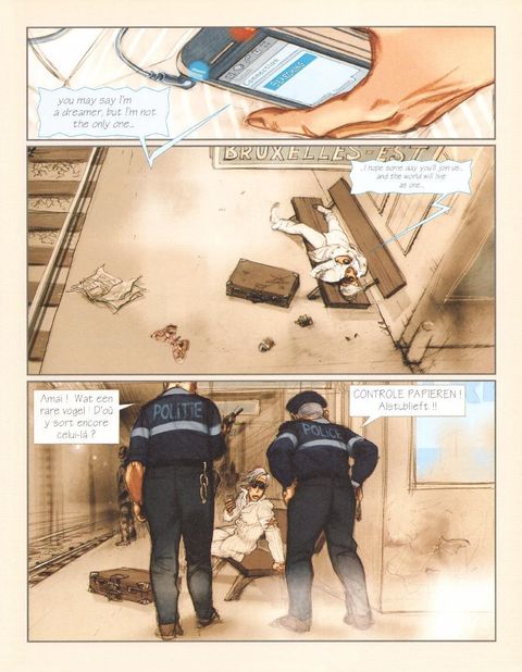 Aperçu de l'album Le Ciel Au-Dessus de Bruxelles tome 1