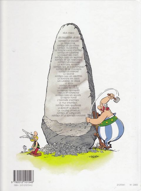 Aperçu de l'album Astérix tome 22 - La grande traversée