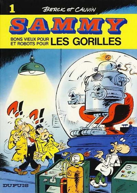 Couverture de l'album Bon vieux pour les gorilles / Robots pour les gorilles
