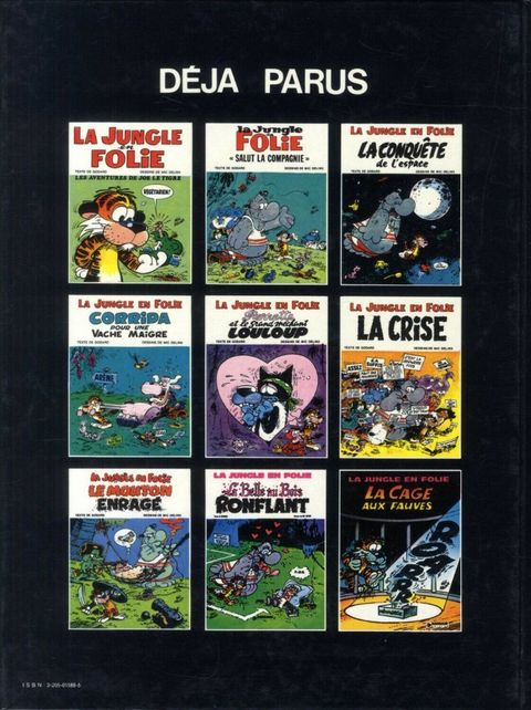 Aperçu de l'album La Jungle en Folie tome 9 - La cage aux fauves