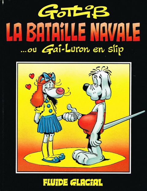 Couverture de l'album La bataille navale... ou Gai-Luron en slip