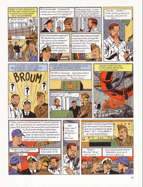 Aperçu de l'album Blake et Mortimer tome 3 - Le Secret de l'Espadon - Tome 3