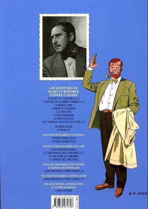 Aperçu de l'album Blake et Mortimer tome 3 - Le Secret de l'Espadon - Tome 3