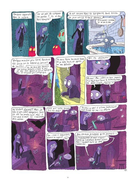 Aperçu de l'album Petit Vampire tome 3 - On ne Joue pas avec la Vie
