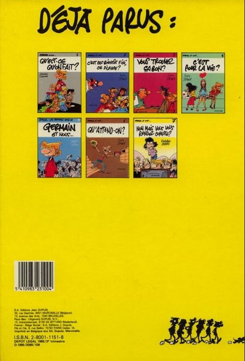 Aperçu de l'album Germain et Nous... tome 7 - Non mais, vous vous rendez compte ?