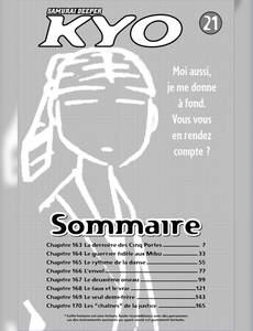 Aperçu 8 de l'album Samurai Deeper Kyo - intégrale tome 11 - Tome 21 et Tome 22