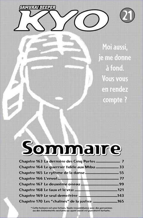 Aperçu de l'album Samurai Deeper Kyo - intégrale tome 11 - Tome 21 et Tome 22