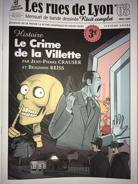 Couverture de l'album Le crime de la Villette
