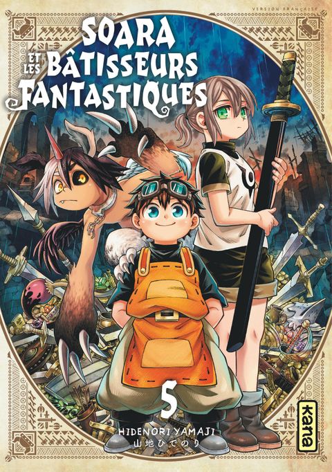 Couverture de l'album Soara et les bâtisseurs fantastiques