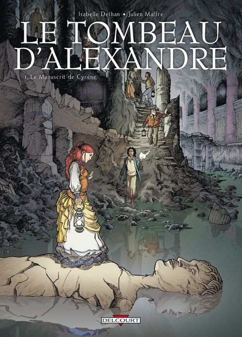 Couverture de l'album Le Manuscrit de Cyrène