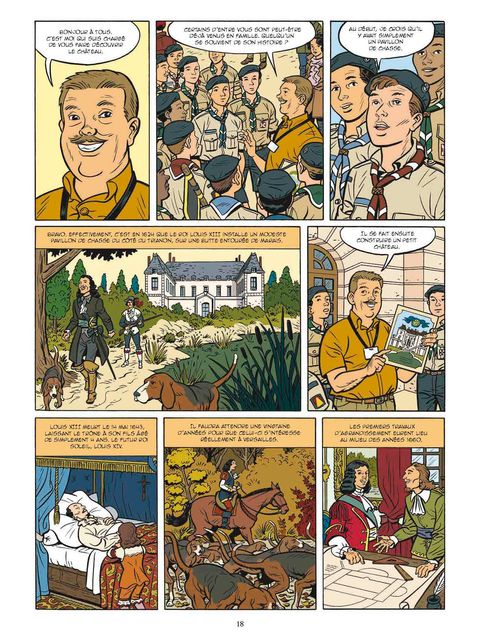 Aperçu de l'album La Patrouille du Faucon tome 3 - Rapt à Versailles
