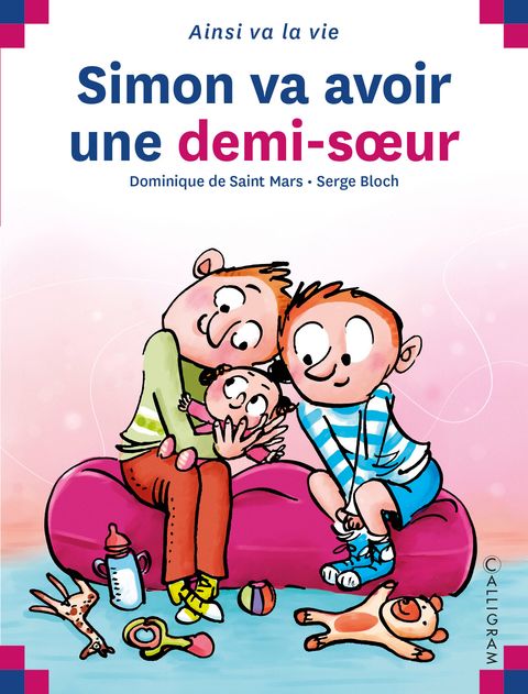 Couverture de l'album Simon va avoir une demi-soeur 