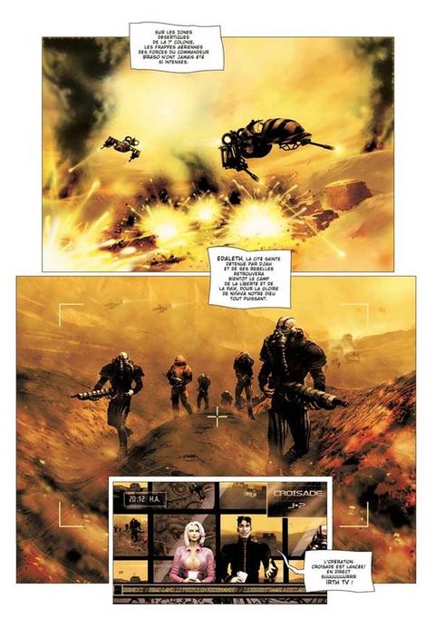Aperçu de l'album Les Insurgés d'Edaleth tome 2 - Croisade