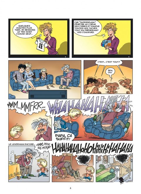 Aperçu de l'album Cédric tome 30 - Silence, je tourne !