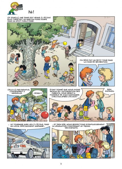 Aperçu de l'album Cédric tome 30 - Silence, je tourne !